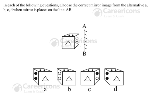 ssc cgl tier 1 mirror images non  verbal question 20 h1218